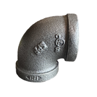 Raccord réducteur fileté 1" x 1/2" en angle de 90 °